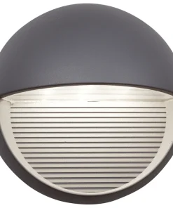 Ansell AKLED/SG/WW Kappa 3000K LED Wall Light Silver Grey