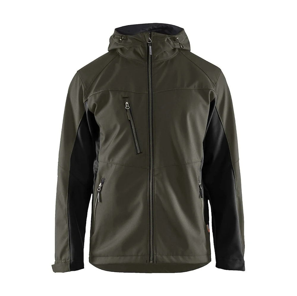 Blaklader Softshell Jacket with Hood 4753 - Image 2