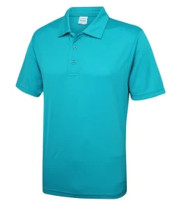 Alternative view of Awdis Just Cool Cool Polo - Turquoise Blue