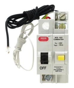 MEM Eaton 161MCR10 Memshield 1 16A 9kA 10mA Type C SP (2Mod) MCB RCD