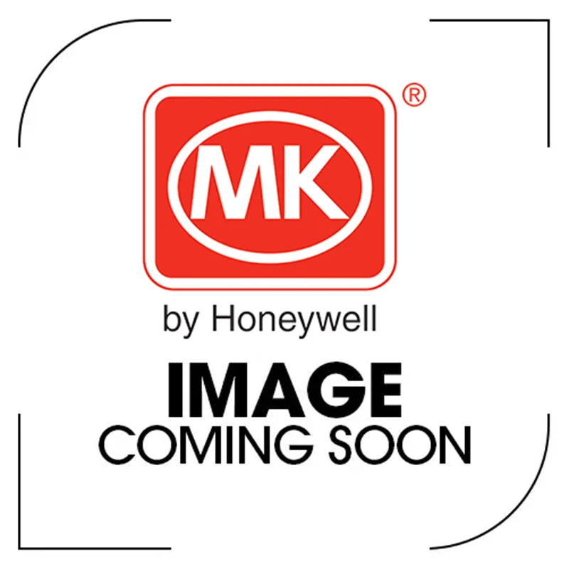 MK Logic Plus K3561WHI White Moulded 2G TV/FM/SAT Triplexer with Telephone Secondary Outlet