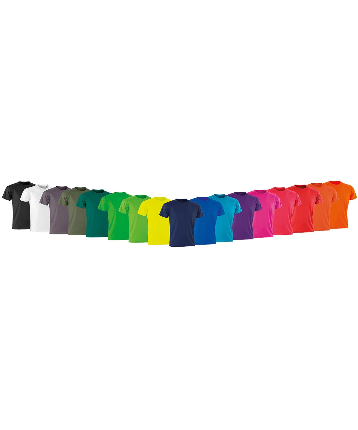 Spiro Performance Aircool Tee - Lime - Image 5