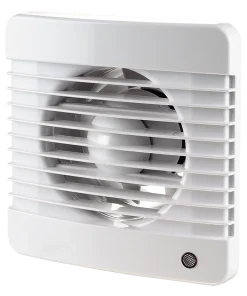 Blauberg SILENT-FLO-100-S Ultra-Quiet Bathroom Extractor Fan with Pull Cord White - 4" 100mm