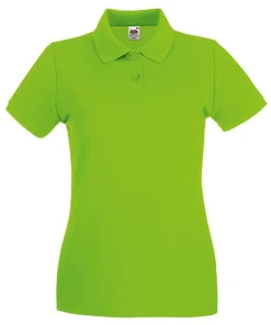 Fruit Of The Loom Women's Premium Polo - Lime