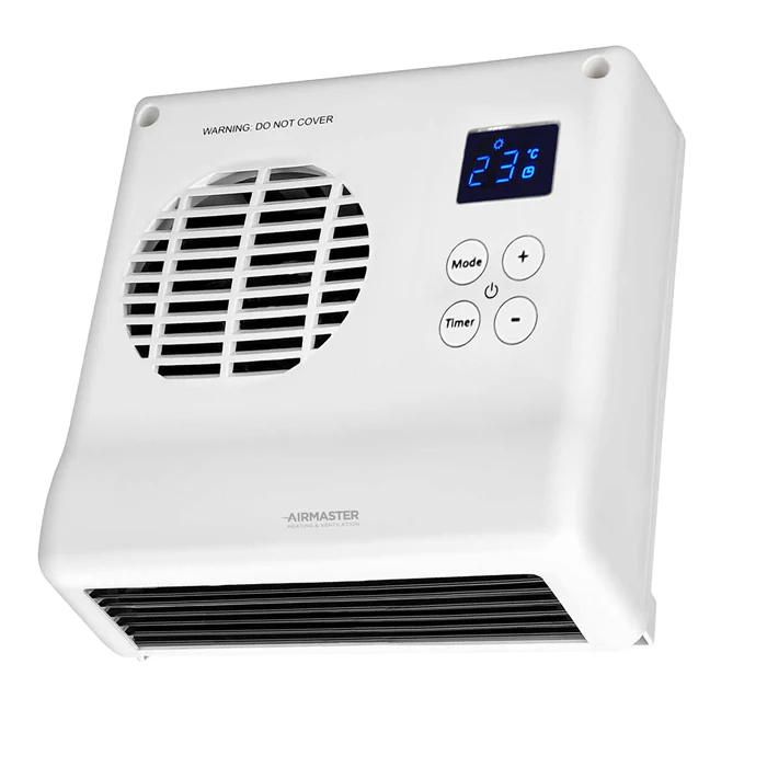 Airmaster BFH2LT 2kW Bathroom Downflow Heater White