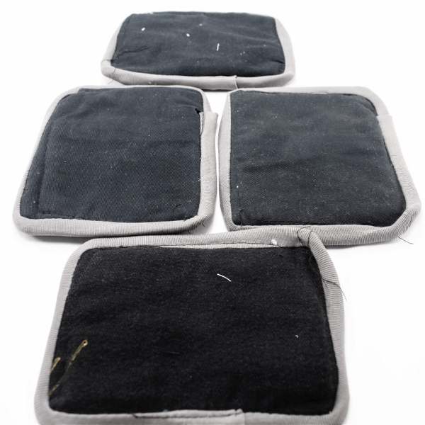 Lusnee Foam Type Black – The Perfect 4-Piece Pack for Superior Kitchen Comfort, Durability, and Value - Image 4