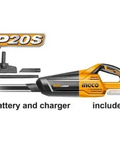 20V Lithium-Ion Cordless Vacuum Cleaner Ingco Brand – CVLI2001(With Battery And Charger)