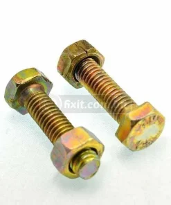10mm X 40mm 2 Pcs Packet Nut & Bolt
