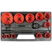 Alternative view of 15pcs Hole Saw Kit Box Yato Brand YT-3381