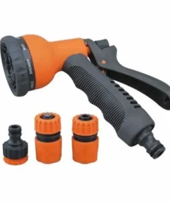4pcs Plastic Water Hose Spray Nozzle Gun Set