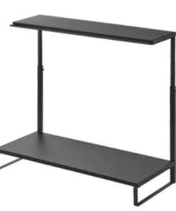 2 Tier Monitor Stand Height Adjustable Desktop Monitor Riser with Keyboard Shelf Computer Screen Stand for Home Office Desk RB-AG