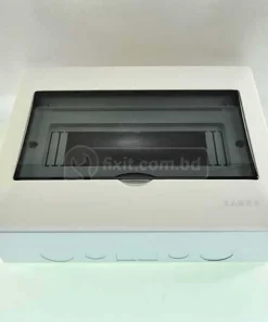 Alternative view of 300mm x 200mm x 80mm White Color Plastic Circuit Breaker Box Single Gang (10 Pcs) Double Gang (8-10 Pcs) Capacity