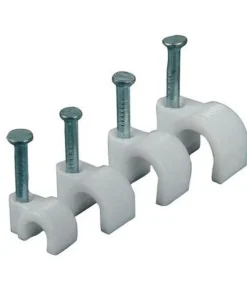 Size-16 Cable Clip with Pre-Installed Nail (6 Pcs Packet)