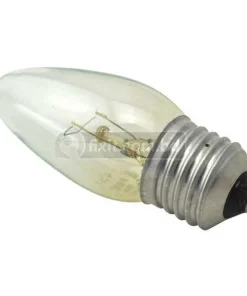 40 Watt Traditional Candle Incandescent Bulb E27 Screw In Install