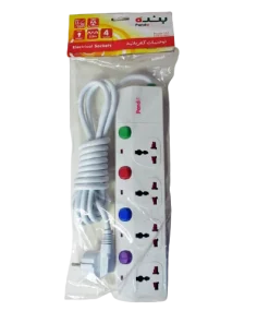 Alternative view of 4 Point 13amp 250v Extension Socket (Multi-Plug) Panda Brand Panda-104