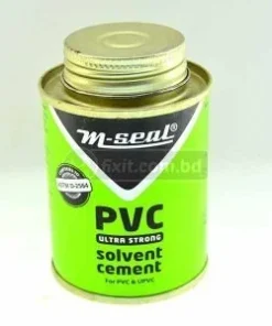 100 ml PVC Ultra Strong Solvent Cement M-Seal Brand to Seal Pipe Fitting Bonds