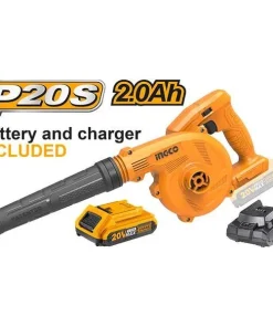 20V Cordless Aspirator Dust Blower Ingco Brand CABLI200181 ( Battery And Charger Included)