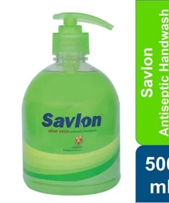 Savlon Handwash Liquid, Aloe Vera, 500ml