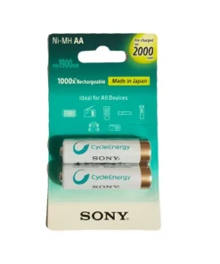 Alternative view of 2000 mAH AA Size Rechargeable Battery Sony Brand