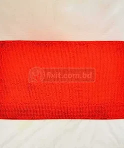 Alternative view of 50cm x 80cm Red Color Non Slip Door Carpet Floor Mat