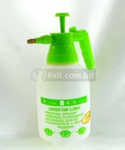 2 Liter White & Green Color Spray Bottle great for Roof Farm & Garden