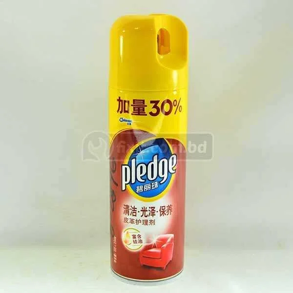 243 ml Lemon Scented Leather Polish Pledge Brand
