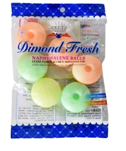 6 Pcs Packet Naphthalene Ball (Multi Color)