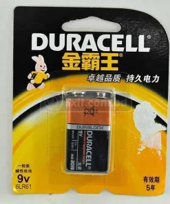 1 Pcs Packet 9 Volts Rechargeable Battery Duracell Brand