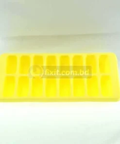 Yellow Color Plastic Ice Making Box Cube Shaped Ice