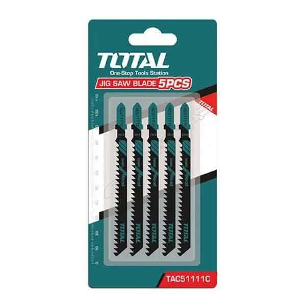 74mm 5 pcs Jig Saw Blade For Wood Total Brand (Tac51111C) - Image 2