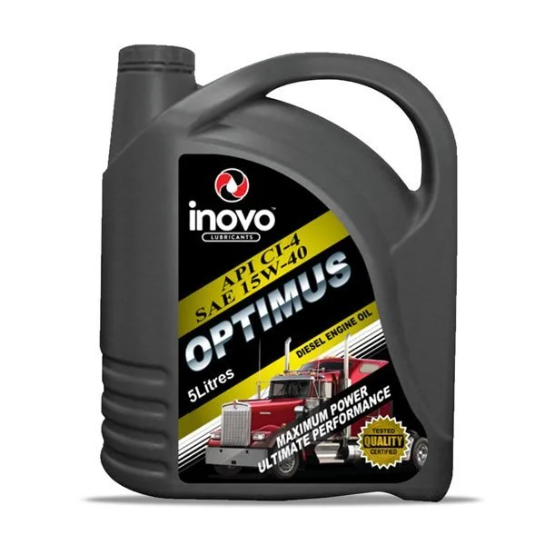 5L Inovo Optimus SAE 15W40 API CI-4 Diesel Engine Oil