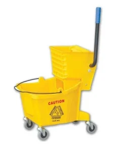 30 Liter Single Bucket Wringer Trolley
