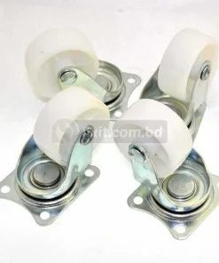 1.5 Inch Plastic Caster Wheel (4 Pcs Packet)