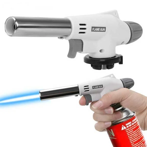 Auto Flame Gun Butane Gas BBQ Flame Gun Fire Starter Maker Burner