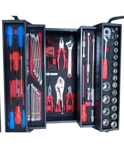 21 Inch Professional Steel Tool Box with 58pcs Kit Jetech Brand TB-58S