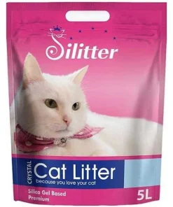 5L Silitter Premium Crystal Cat Litter – Silica Gel Based