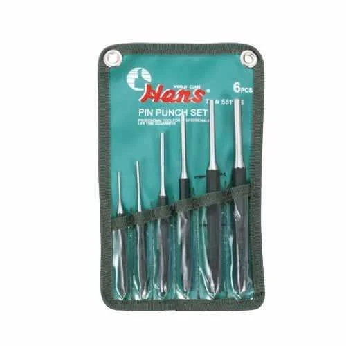 6pcs Chisel & Punch Set Hans Brand 56110