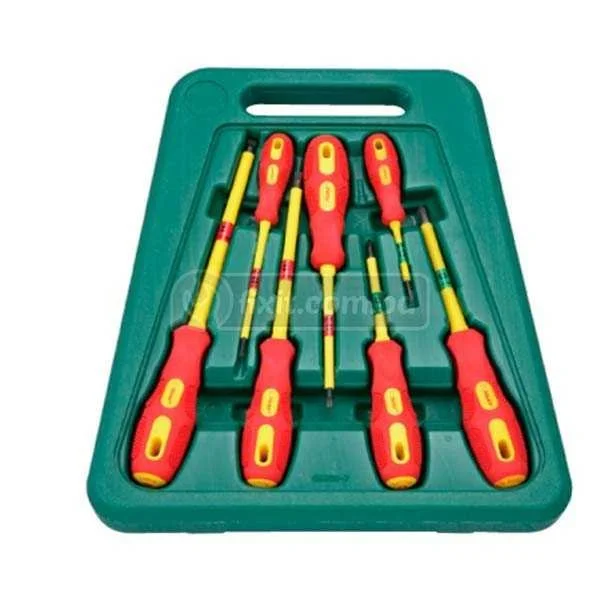 7 Pcs Insulated Screwdriver Set Hans Brand - Image 2