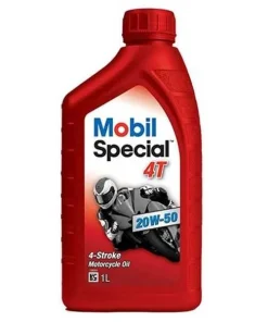 Alternative view of Mobil Super 4T 20w-50 Motorcycle Engine OIL 1 Liter