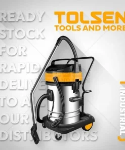 Alternative view of 2000W 70L Industrial Vacuum Cleaner Tolsen Brand 79609
