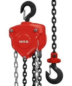 Alternative view of 3 TON x 3M Heavy Duty Industrial Chain Pulley Block Yato Brand YT-58954