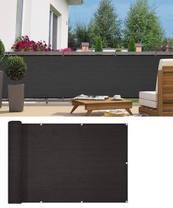 Alternative view of Balcony Privacy Screen Cover Heavy Duty Sun Protection Garden Fence Seine