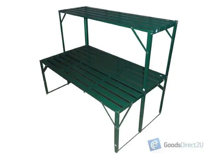 Greenhouse – Staging – 2 Tier, Stepped – 145(L) x 68.5(W) x 97.5(H)cm