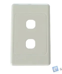 Alternative view of Blank Plate – 2 Gang – 20 Box