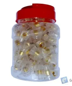 Alternative view of Connector – Single – 6mm – 10 Box