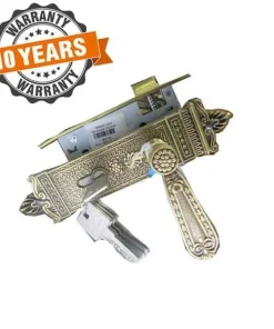 5 Key High Security Door Handle Lock Lever Size 5 Inch x 3 Inch Novosom Brand