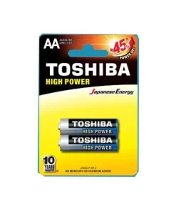 1.5V Carbon Zinc AA Size Alkaline Battery Toshiba Brand LR6GCP-BP-2CN