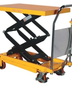 300Kg Portable Manual Hydraulic Scissor Lift Table Truck