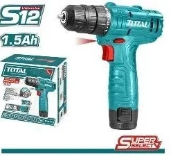 12V / 20NM Lithium-Ion Cordless Drill Machine Total Brand TDLI12415