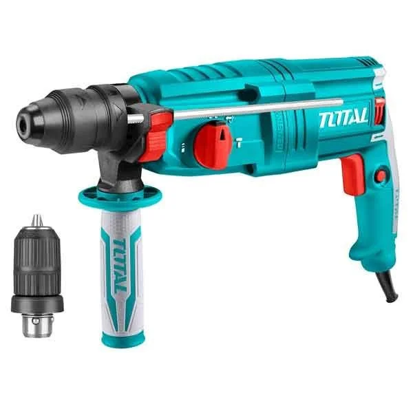 220-240V 800W 1,200rpm 3 In 1 Rotary Hammer Drill Machine Total Brand TH308268-2 - Image 2